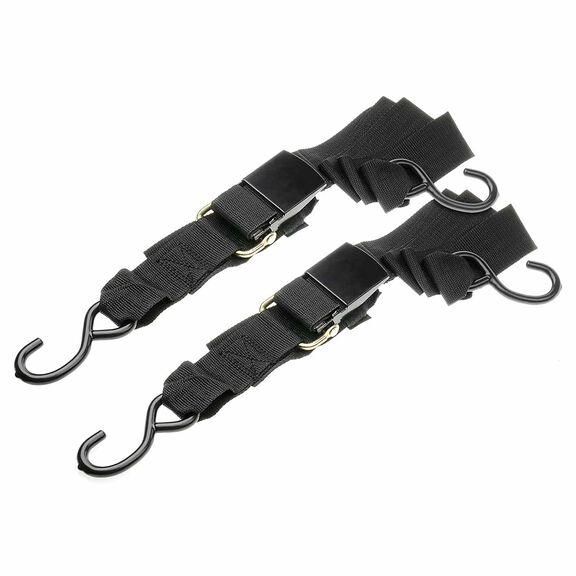 4' Trailer Transom Tie Down Straps, Pair image number 2