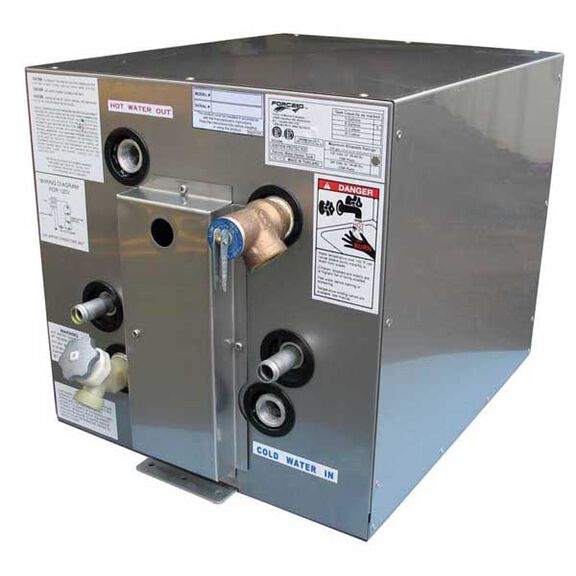 6 Gallon Front/Rear Mount Water Heater with Heat Exchanger, 120V image number 0