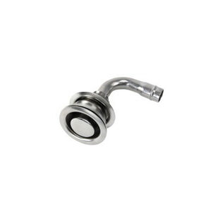 Stainless Steel 90РFlush Fuel Vent with Shield