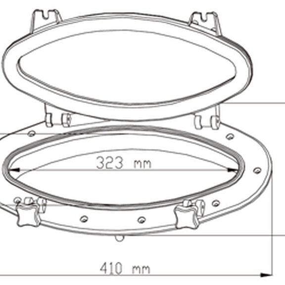 Oval Porthole/Portlight image number 7