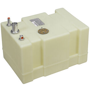 12 Gallon Permanent Below Deck Fuel Tank, 20"L x 14"W x 11.75"H
