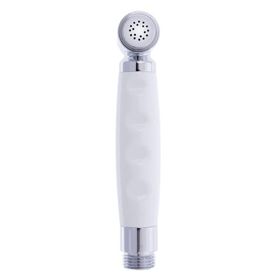Hammer-Head Sprayer, No Hook, 1/2" NPS Chrome/Arctic White image number 2