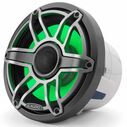 M6-880X-S-GmTi-i 8.8" Marine Coaxial Speakers, Gunmetal and Titanium Sport Grilles with RGB LED Lighting image number 4