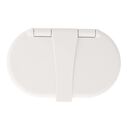 Trinidad Transom Shower Cold Only, Warm White Cup & Lid, Small Warm White Sprayer, 10' White Rubber Hose, Chrome Trinidad Handle image number 8