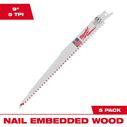 9" 5 TPI SAWZALL&reg; Blades, 5 Pack image number 0