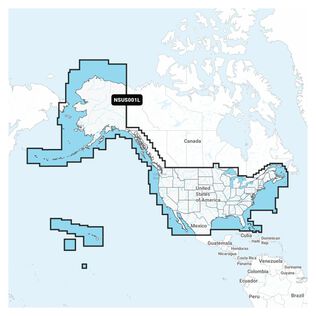 Navionics+ US001L U.S. & Coast Canada Electronic Chart