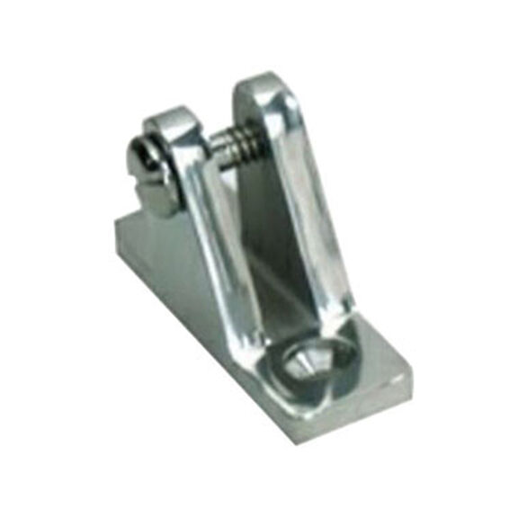 Chrome-Plated Zamac Side Mount Deck Hinge image number 0
