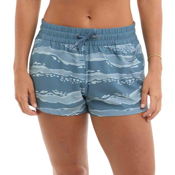 Women's Wahoo Camo Leiday Shorts image number 0