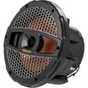 8.5" Marine Coaxial Speaker with Onyx Steel Colored Grilles and LED Lights image number 6