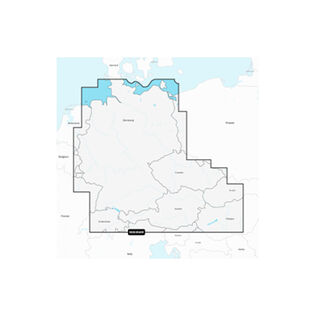 Navionics+ EU060R Germany, Lakes and Rivers, Electronic Chart