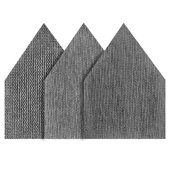 Assorted 80, 120 & 180 Grit Mesh Sanding Sheets for M12 FUEL&trade; Orbital Detail Sander, 12-Pack image number 0