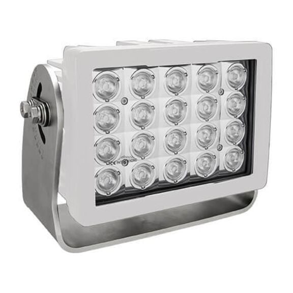 Imtra Offshore 20-LED Marine Deck Light - 11-65VDC, 140W, 90&deg;, White Finish, IP68/69K image number 0