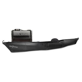 Oru Kayak Beach LT Sport, Black Puncture Resistant Portable Foldable Kayak
