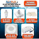 SEAFLO Dry Bilge 4-Zone Splitter System 24V Marine Solenoid Valve image number 1