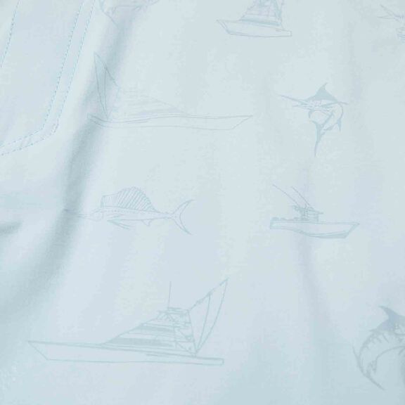 Men's Boats & Fish Mako Deep Sea Shorts image number 5