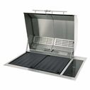 Texan, Two Zone Grill, Mounting Holes w/Fan Kit, Split Lid, Hardwire, 240V image number 0