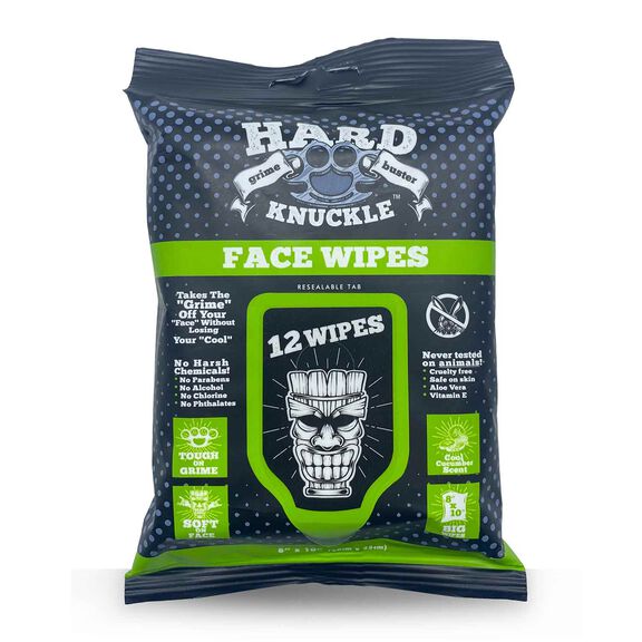 Hard Knuckle Face Wipes image number 0