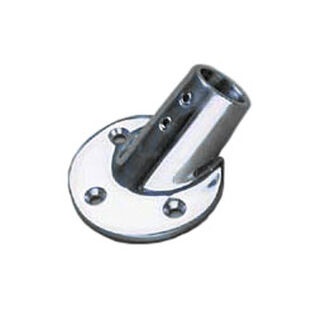 Round Base for 1" Tube, 45 Degree