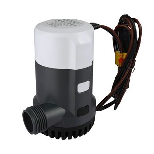 COMMODORE 2000 GPH / 12V A31-Series Non-Automatic Bilge Pump &ndash; High-Capacity, Dual-Outlet