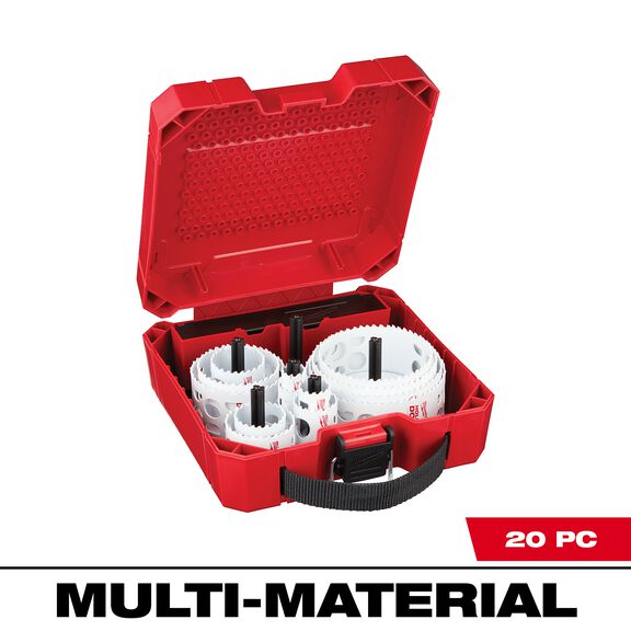 HOLE DOZER&trade;  Bi-Metal Hole Saw Kit, 20 Piece image number 0