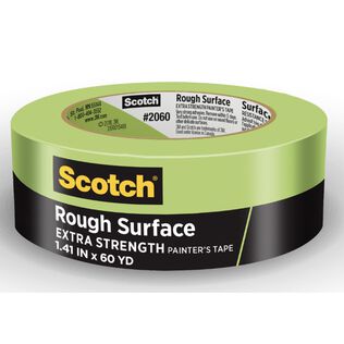 Scotch Rough Surface Painter's Tape 2060-36AP, 1.41" x 60.1 yd (36mm x 55m)