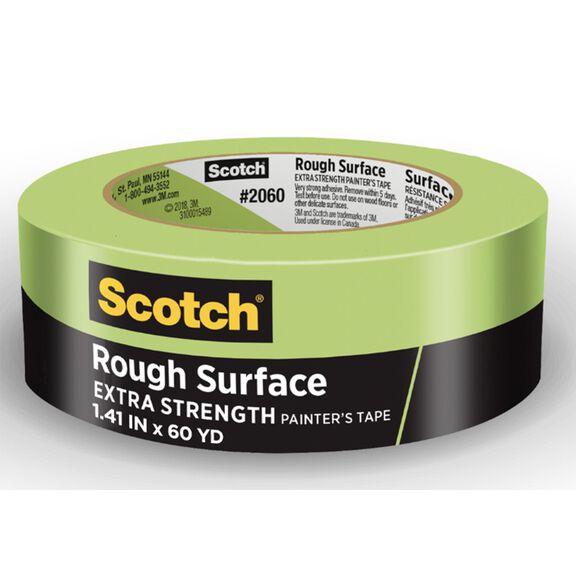 Scotch Rough Surface Painter's Tape 2060-36AP, 1.41" x 60.1 yd (36mm x 55m) image number 0