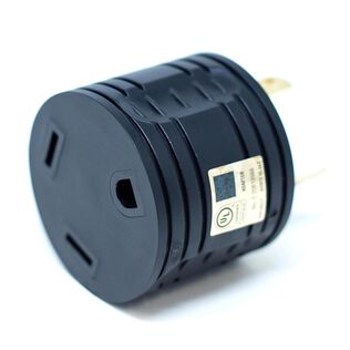 Firman Heavy Duty Power Adapter, 30 Amp 125V Male to 30 Amp 125V Female