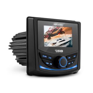 Marine and Powersports Stereo, Color screen , 2 Zones, 4 volts Output, BT, RDS 4 x 40 Watts
