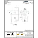 Trinidad Recessed Control Valve Cold Only, Black Cup & Lid, Chrome Trinidad Handle image number 3