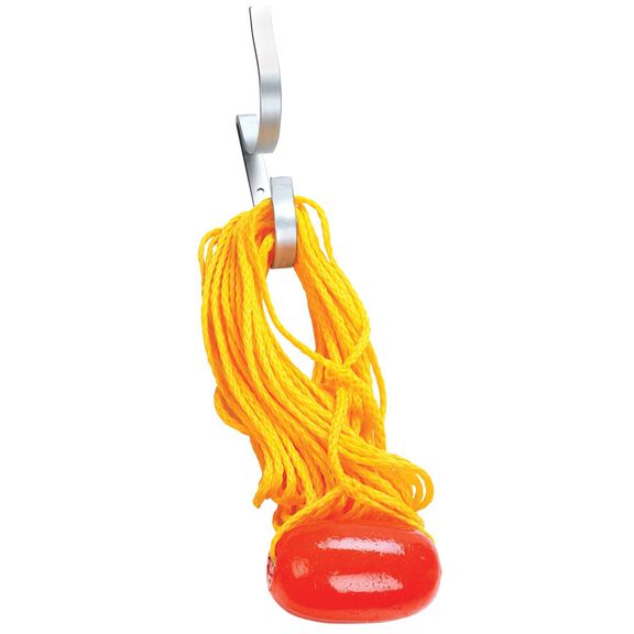 Ring Buoy Bracket with 60' Throw Line image number 0