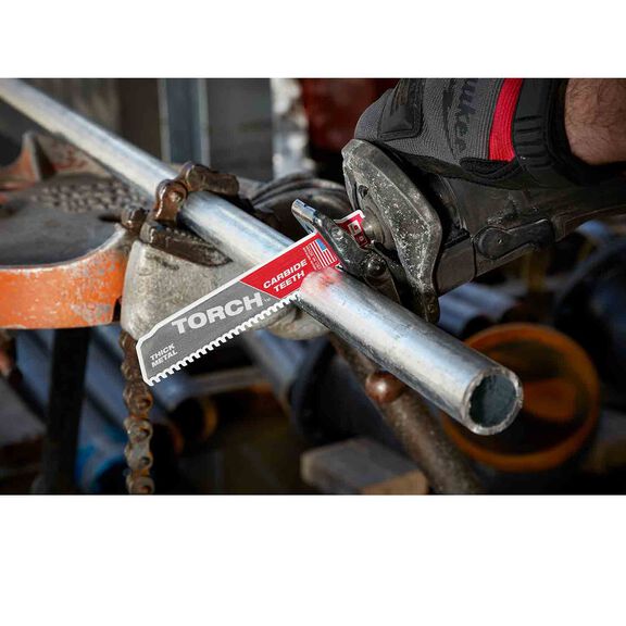 6" 8TPI The TORCH&trade; Carbide Teeth SAWZALL&reg; Blade image number 2