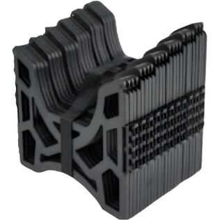 SEAFLO RV Sewer Hose Support 10ft Foldable Hose Cradle Black