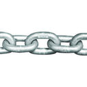 8mm Windlass Chain, DIN766 G50 Stainless Steel, Sold by the Pail image number 0