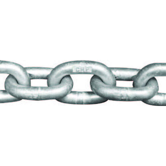 8mm Windlass Chain, DIN766 G50 Stainless Steel, Sold by the Pail image number 0