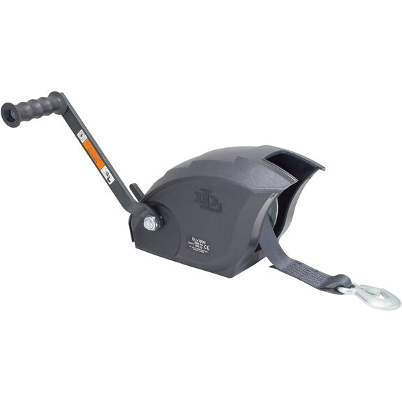DLx1900FC Pulling Winch, Full Cover, 20' Strap image number 1