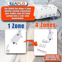 SEAFLO Dry Bilge 4-Zone Splitter System 24V Marine Solenoid Valve image number 2