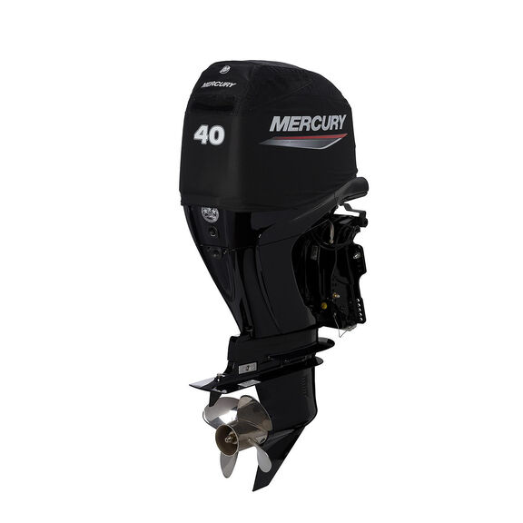 Mercury 8M0228502 40hp FourStroke Outboard Vented Splash Cover image number 0