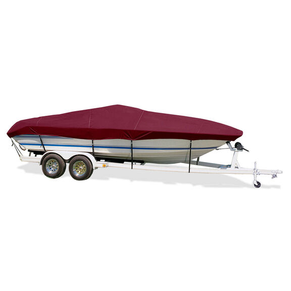 Day Cruiser Cover, I/O, Burgundy, Hot Shot, 22'5"-23'4", 102" Beam image number 0