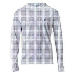 Men's Nautical Sail Hooded Tech Shirt