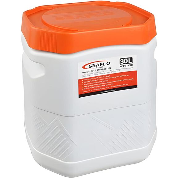 SEAFLO Waterproof Storage Bin with Lid 30L image number 0