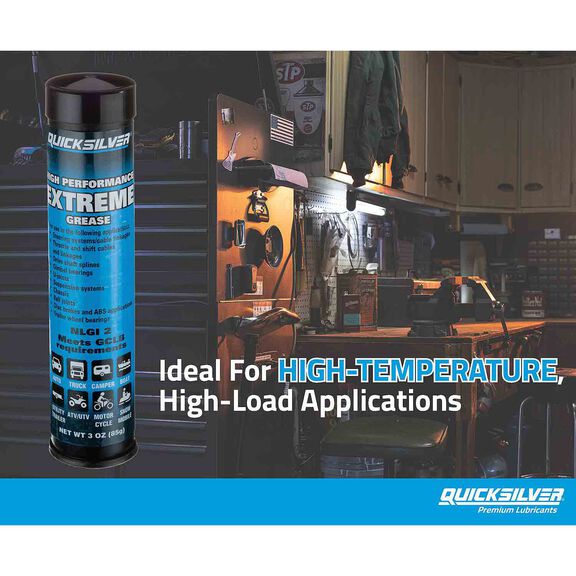 8M0071837 High Performance Extreme Grease/Lubricant with PTFE, 3-Oz. Cartridges, Pack of 3 image number 2