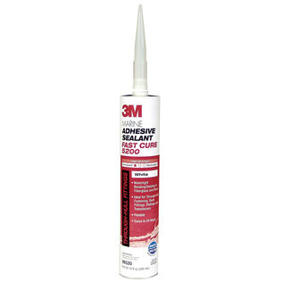 5200 Fast Cure Polyurethane Adhesive/Sealant, White