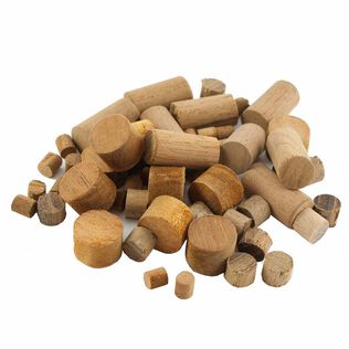 Teak Plugs, 20-count