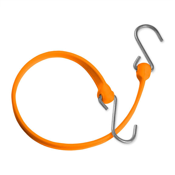 Bungee Strap with Galvanized Hook Ends, Orange image number 0