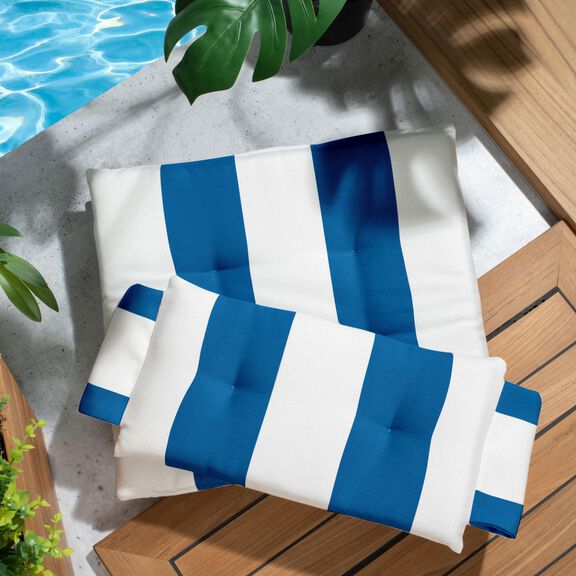 Premium Grade Teak Newport Folding Director's Chair with Cabana Regatta Sunbrella&reg; Fabric Seat Cushions image number 4