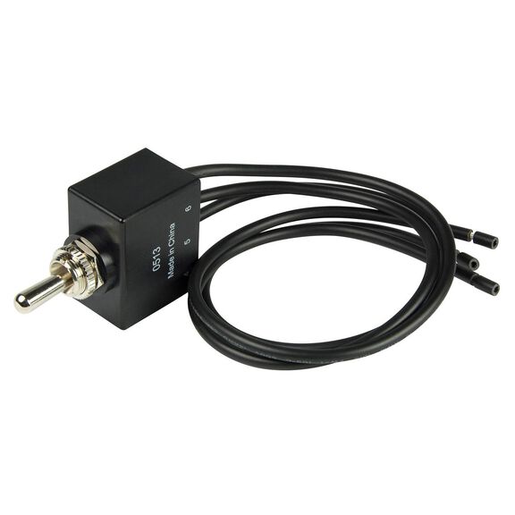 Sealed Toggle Switch, On/Off/On, SPDT image number 0