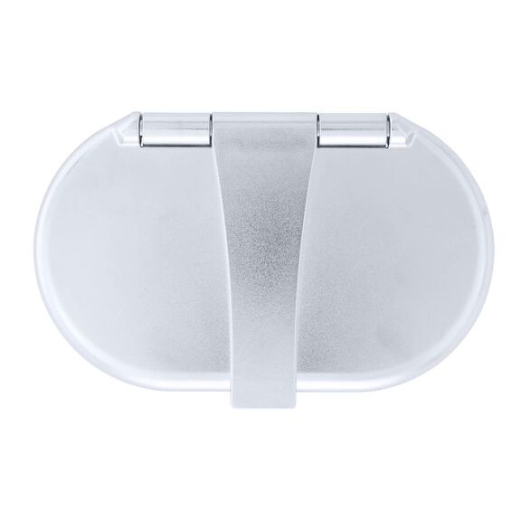 Trinidad Transom Shower Cold Only, Chrome Cup & Lid, Hammer-Head Arctic White Sprayer, 6' White Rubber Hose, Chrome Trinidad Handle image number 8