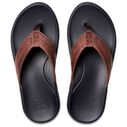Men's Cushion Phantom 2.0 Leather Flip-Flop Sandals image number 2