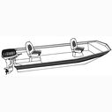 Styled-to-Fit Boat Cover for Open Jon Boats image number 1