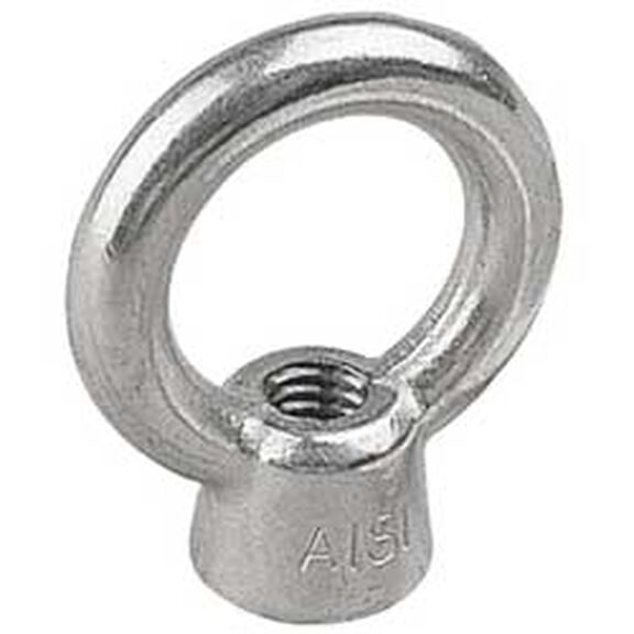 3/8" Stainless Steel Eye Nut image number 0